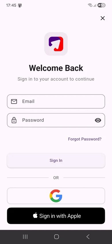 KeepMyBooking app home screen showing nearby services