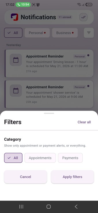 Notifications