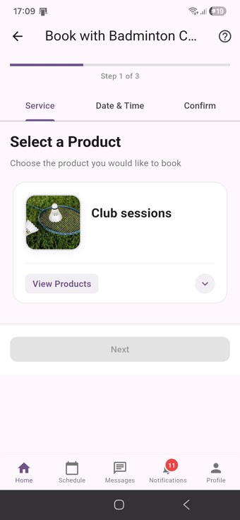 Select a Product